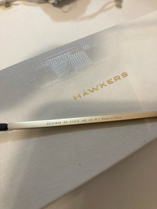 Gafas de sol Hawkers doradas y marrones