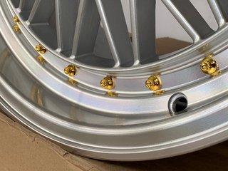 4 llantas godo rs 7.5X17 4x100 4x108 ET35 p.t.o.