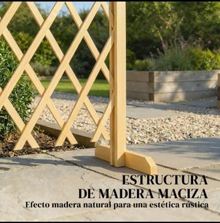 2 Vallas de Madera Beig