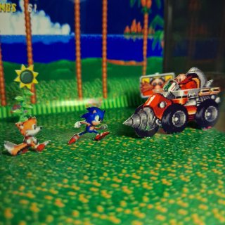 Diorama Sonic The Hedgehog