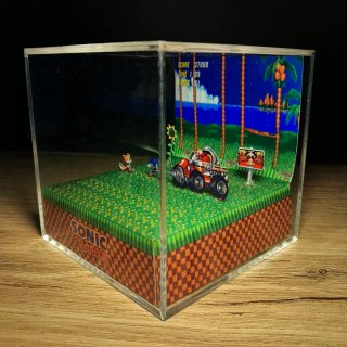 Diorama Sonic The Hedgehog