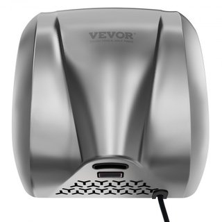 Secador de Manos Comercial de Alta Resistencia, Secador Automático de Alta Velocidad de 1800W en Acero Inoxidable con Aire Caliente, Opciones de Conexión Plug In/Duradera de 220V-240V, Cumple con ...