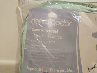 Saco universal Grupo 0- Maxicosi marca Don Algodón