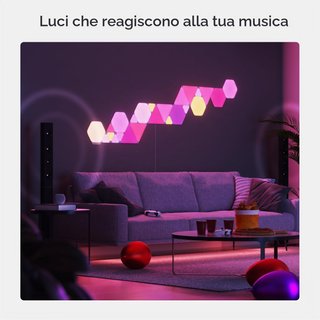 Nanoleaf Shapes Mini Triangles 10 pannelli LED