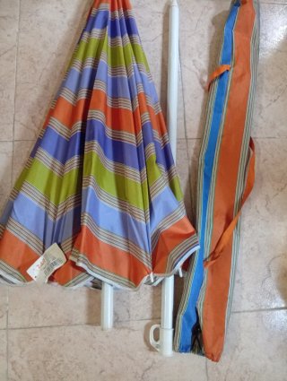 Sombrilla grande de 1,80 para playa o  jardín