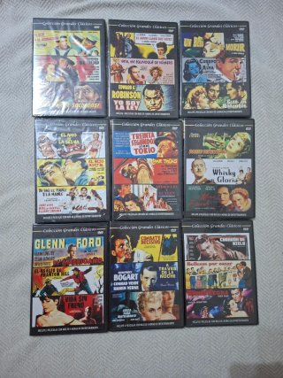 Lote 29 DVD Clásicos - 87 Películas