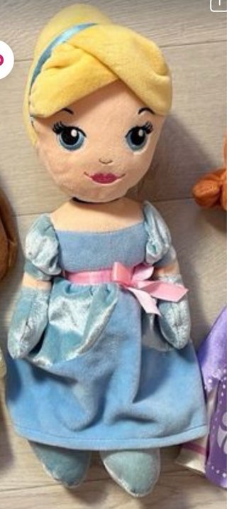 Muñecas Disney Bebé Bella y Cenicienta