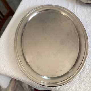 Vassoi in acciaio per antipasti o buffet