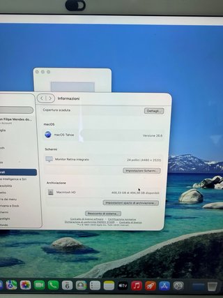 iMac Apple Blu