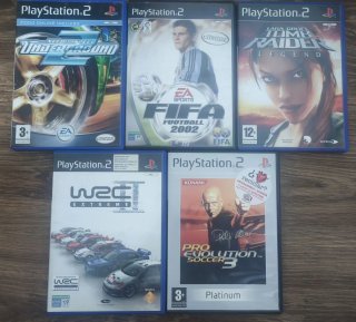 Confezione da 5 giochi PlayStation 2