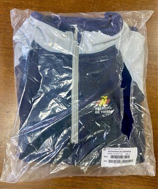 Sudadera Técnica Ejercito Español Azul/Gris