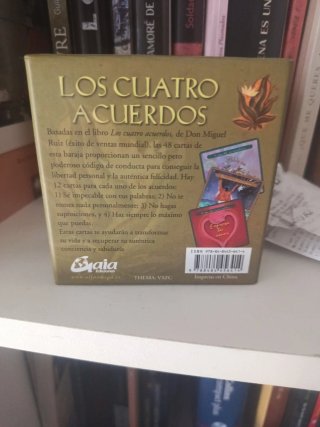 Cajita libro infantil los cuatro acuerdos