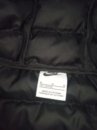 Plumífero Nike Negro Talla M