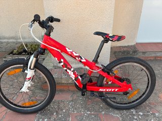 Bicicleta SCOTT JR20 Roja