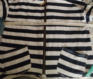 Chaqueta Algodón Rayas