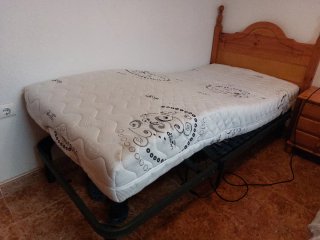 Cama articulada ortopédica eléctrica + colchón