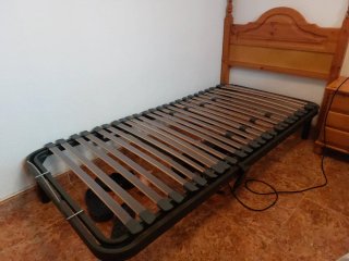 Cama articulada ortopédica eléctrica + colchón