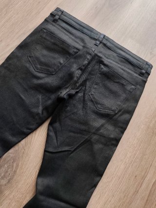 Pantalón Massimo Dutti Negro Recto