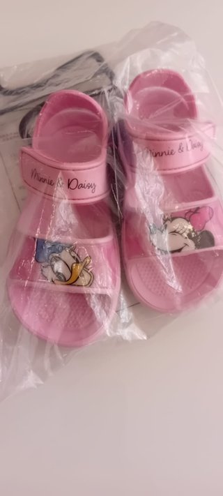 Ciabatte per bambina Disney Minnie e Daisy rosa