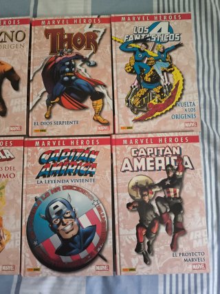 Lote comics Marvel héroes
