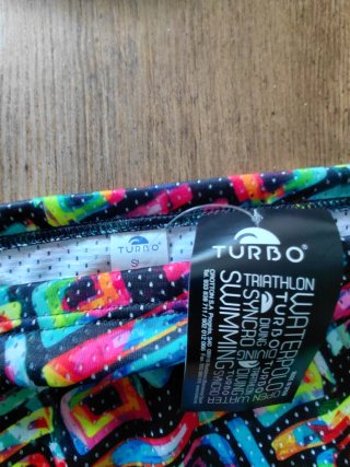 Bañador natación Turbo multicolor