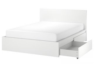 Cama IKEA MALM 160x200 Blanca