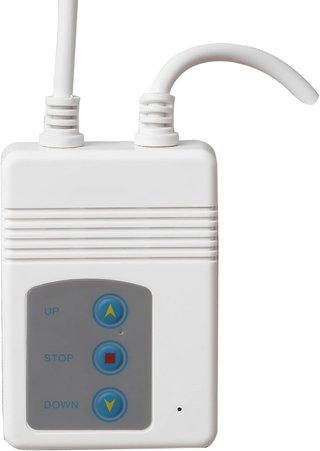 Pantalla de Proyector de 84 Pulgadas Formato 4:3 Ajustable con Control Remoto, Pantalla de Proyección Motorizada Compacta, Instalación en Pared o Techo, 171X130 Cm, Blanca