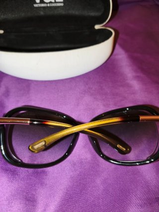 Gafas tom Ford Negro/Oro original  Como nuevas