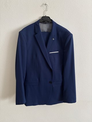 Traje de hombre azul Talla 56/48