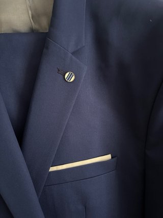 Traje de hombre azul Talla 56/48