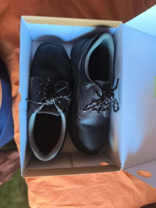Zapatos de seguridad negros