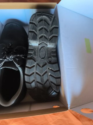 Zapatos de seguridad negros