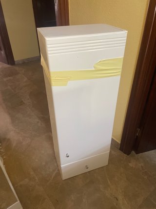 Conjunto de 3 armarios de baño blancos 2 colgantes