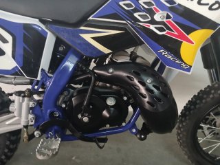 Pit Bike Infantil Motocross Azul y Blanco