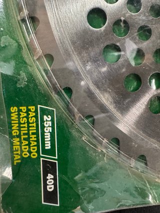 Disco widia MADER GARDEN 255mm 40D