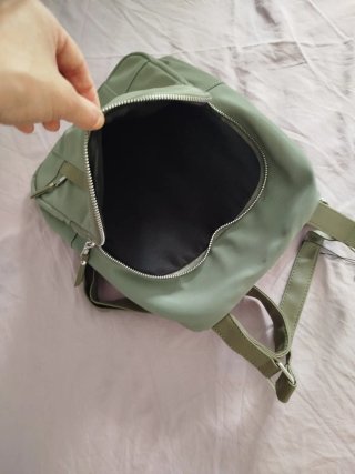 Mochila verde