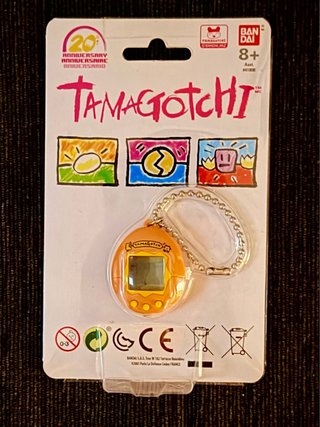Tamagotchi Mini 20 Aniversario Naranja