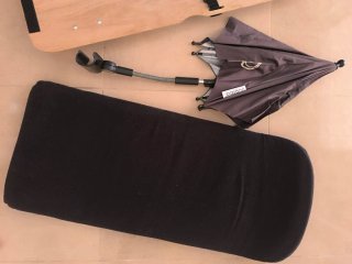 Capazo, colchón y sombrilla Bugaboo Camaleon