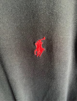 Polo Ralph Lauren Negro Talla XL Slim Fit