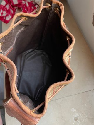 Bolso Burberry Clásico Monograma Cubo