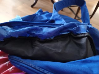 Mochila azul Ballantines