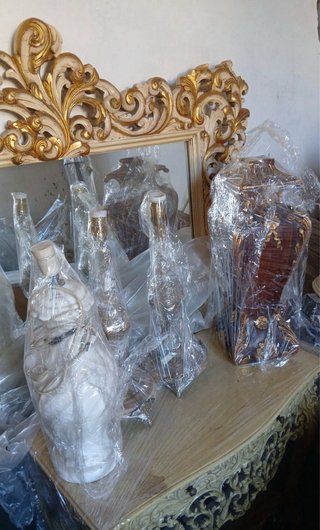 Conjunto de muebles estilo Luis XV