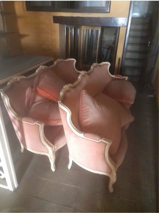 Conjunto de muebles estilo Luis XV