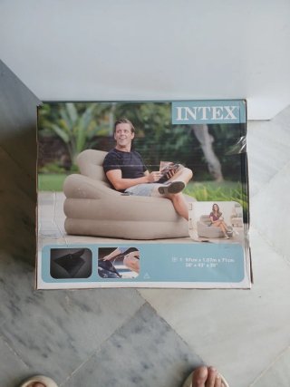 Sillón Hinchable Intex Beige