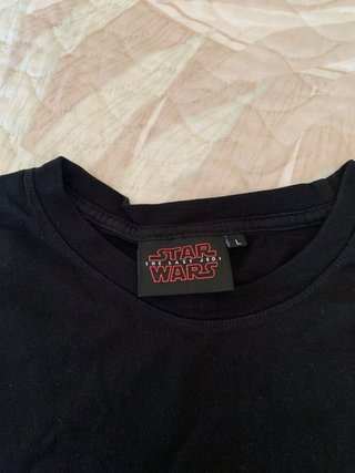 Camiseta Star Wars The Last Jedi Negra