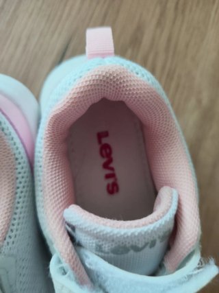 Scarpe ginnastica bimba bianche rosa