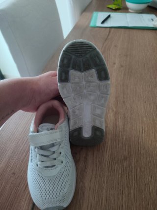 Scarpe ginnastica bimba bianche rosa