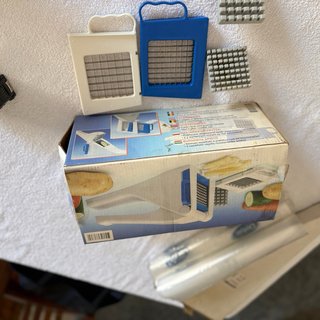Taglia verdure plastica lame acciaio