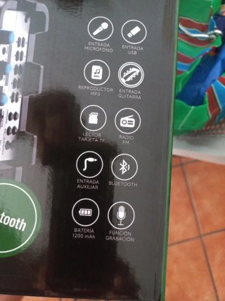 Altavoz Karaoke Stormy GR-STIOGR
