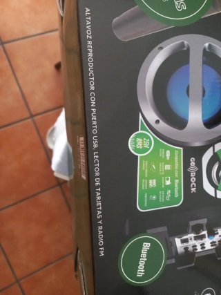 Altavoz Karaoke Stormy GR-STIOGR